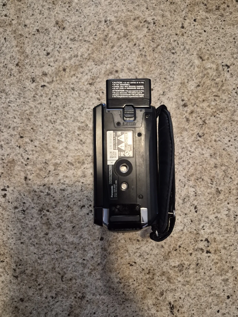 Panasonic Black SDR-H80 HDD Camcorder with 70x Optical Zoom